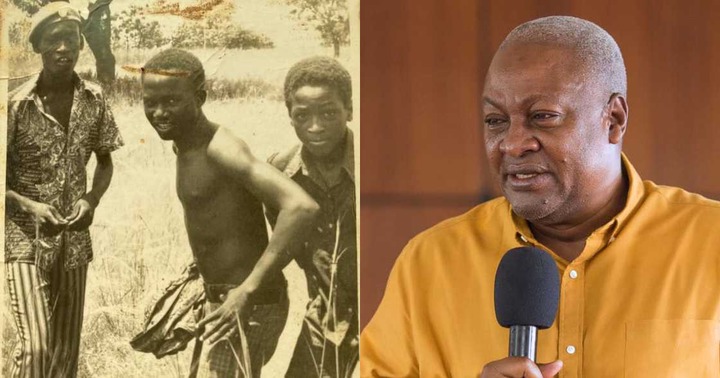 Mahama drops Childhood Photo of Himself as Form 1 student in GHANASCO ...