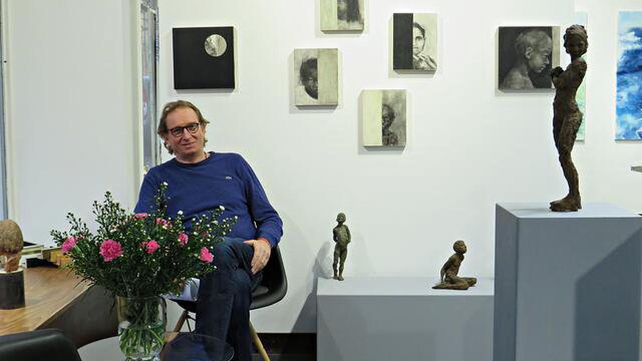 BriMel unterwegs: Galerie Lauth mit neuen Gemälden und Skulpturen