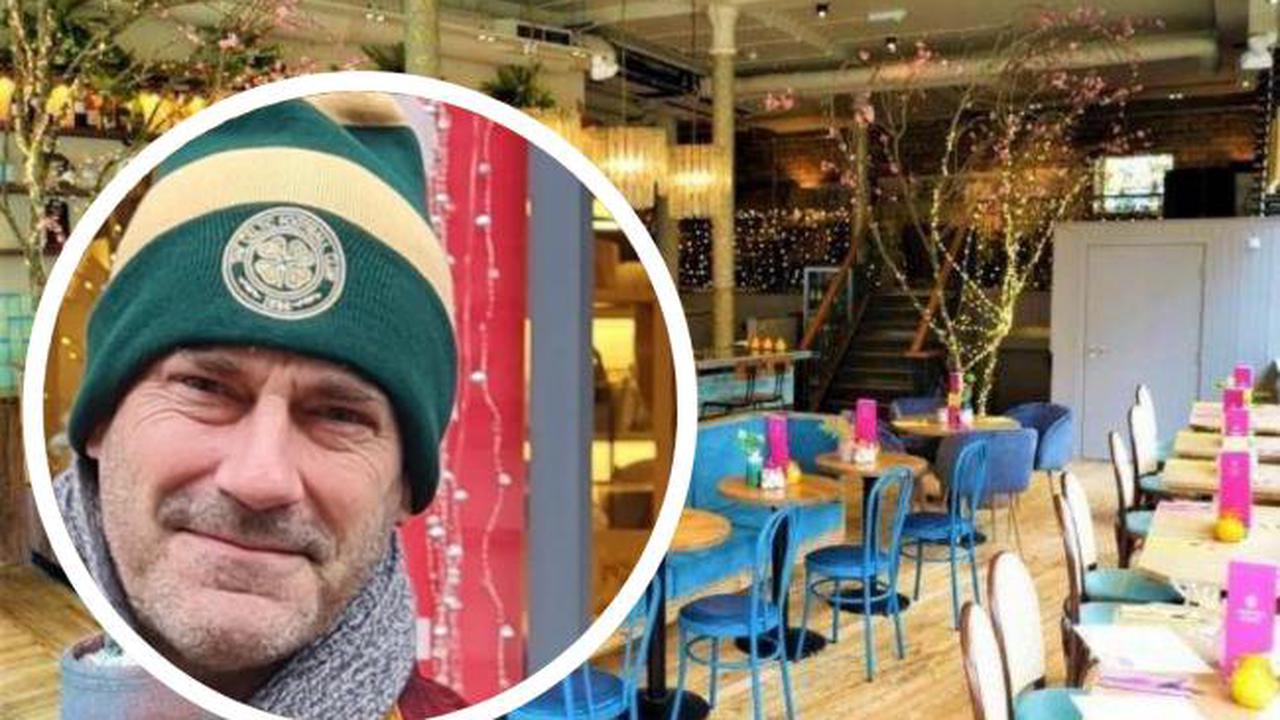 Mad Men star Jon Hamm sports Celtic hat for West End brunch