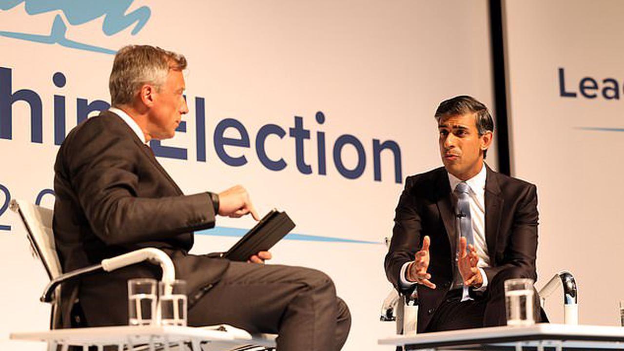 Rishi Sunak insists he would prefer to lose Tory leadership race than win on a false promise... as photos reveal he donned a well-worn pair of shoes for latest hustings