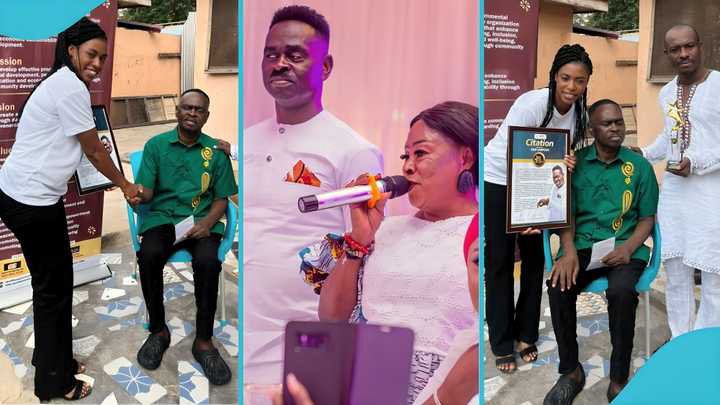 Yaw Sarpong Makes Rare Public Appearance After Maame Tiwaa’s Death Amid Recovery From Stroke