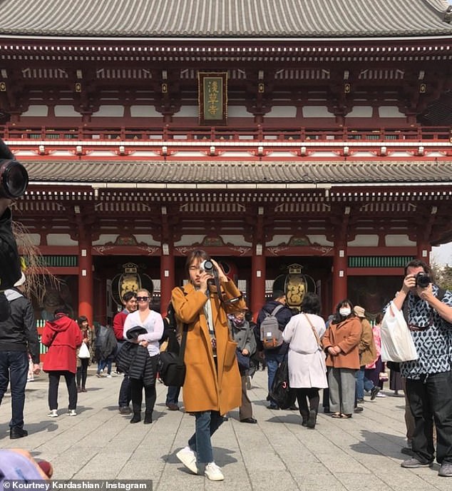 Worth returning to: In November, Kim and Kourtney traveled to Tokyo with their children, just one day after Thanksgiving