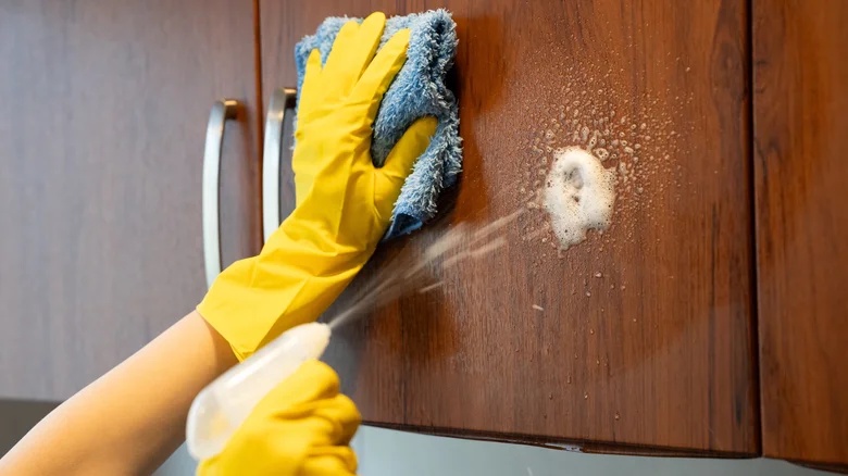How to Remove Grease From Kitchen Cabinets Without Ruining the Finish