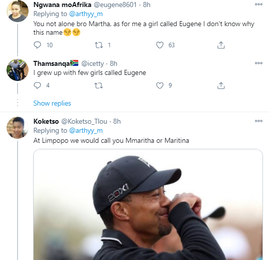  South African man calls out his father for naming him Martha