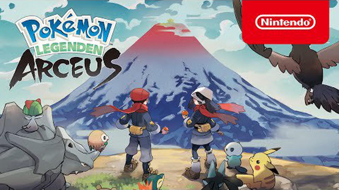Pokémon-Legenden: Arceus Update (Version 1.0.1) erschienen