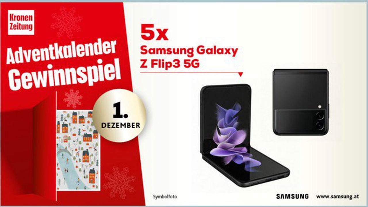 Tür 1: Ihr neues Samsung Galaxy Z Flip3 5G