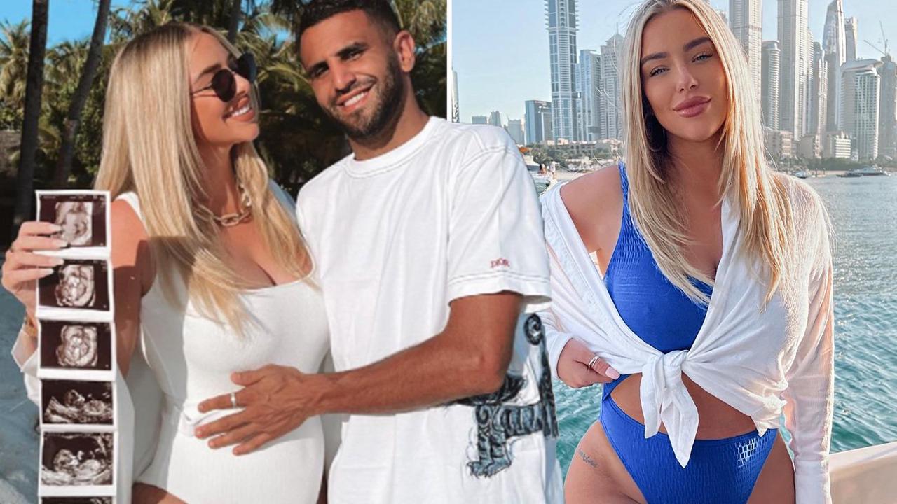 Taylor Ward reveals she's pregnant and expecting a baby with Manchester  City ace Riyad Mahrez - Opera News