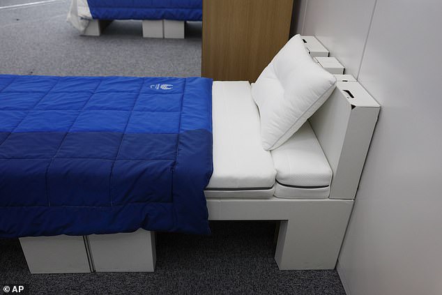 Tokyo Olympics installs cardboard beds inside Olympic Village to  discourage Athletes from engaging in sexual activity (photos)