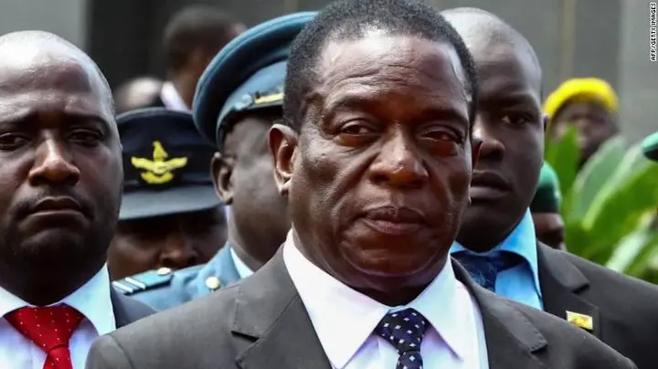 Zimbabwean President Emmerson Mnangagwa has struggled to control hyperinflation and stabilize the economy. 