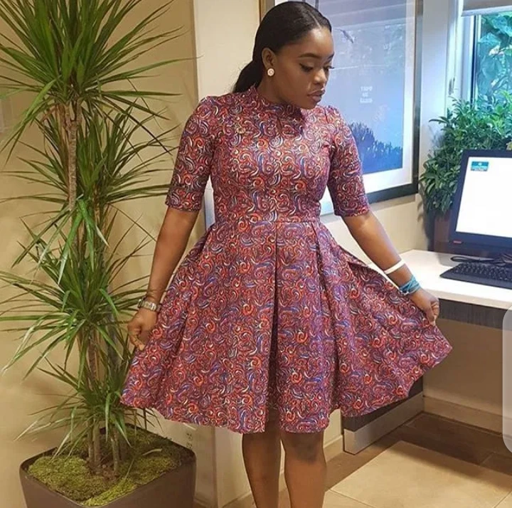 Trendy Ankara Gowns that Will Grab Your Man's Attention