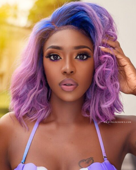 Dark skin female Nigerian celebrities
