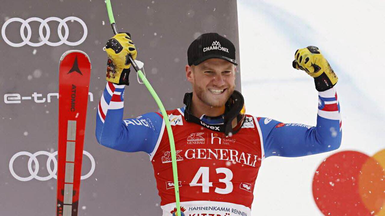 Ski alpin / Coupe du monde "C’est un truc de fou" : Blaise Giezendanner s'offre son premier podium à Kitzbühel