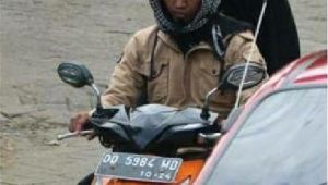 Polisi menyebut dua pelaku bomber Gereja Katedral Makassar tertangkap kamera (ist)