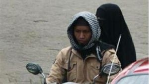 Foto dua terduga pelaku bomber gereja Katedral Makassar (ist)