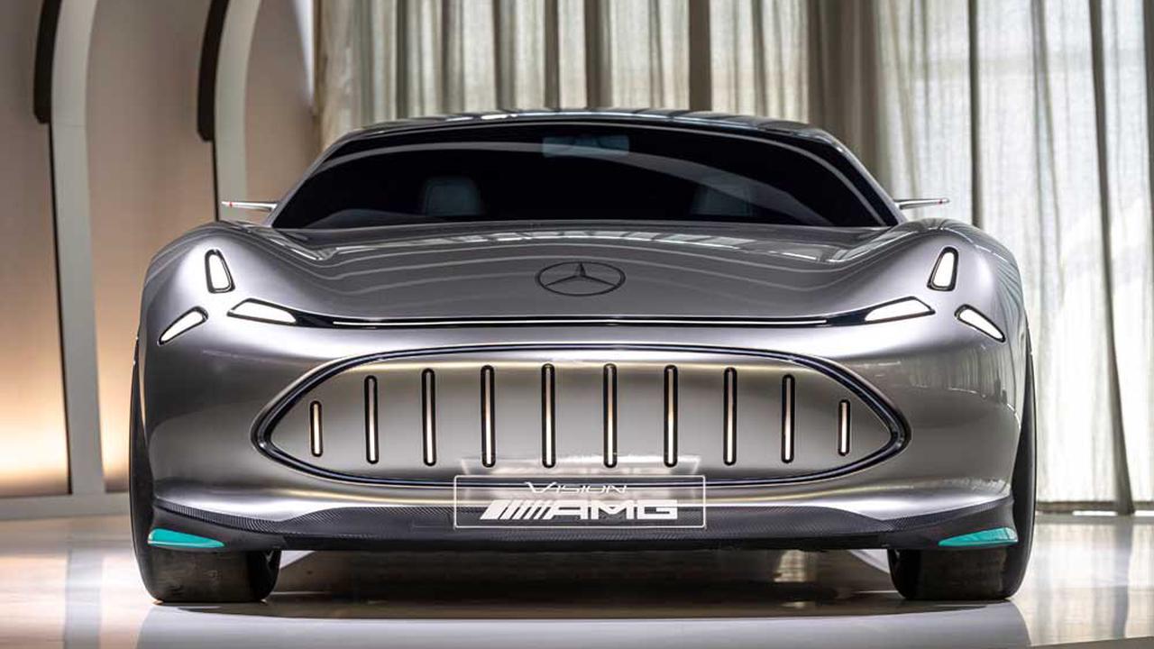 Mercedes-Designstudie Vision AMG: Die vollelektrische Zukunft