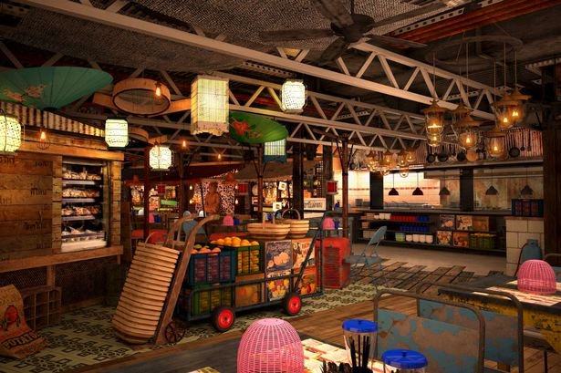 What to expect at the big, new Thai street food buffet restaurant