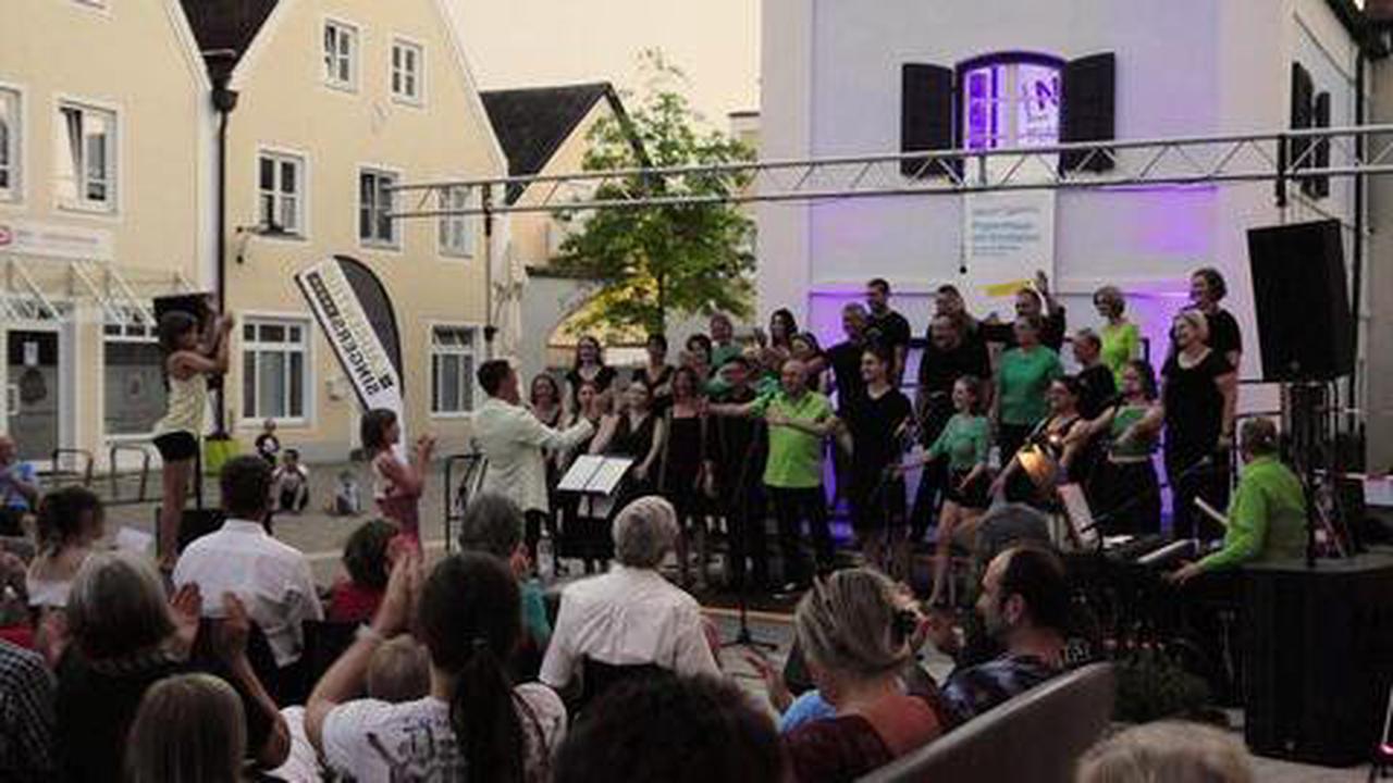 Laurentius Singers Konzert begeisterte die Zuhörer in Neustadt a.d. Donau