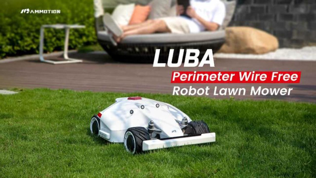 Mammotion Luba: Roboter-Rasenmäher kommt ohne Kabel aus