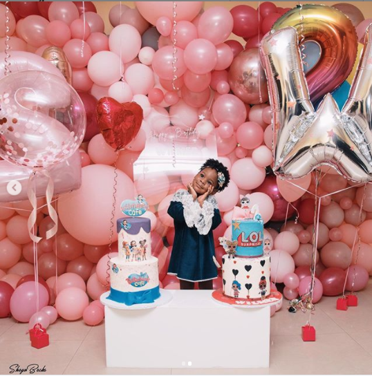 Singer, Patoranking releases beautiful photos of daughter Wilmer to celebrate her on her 2nd birthday