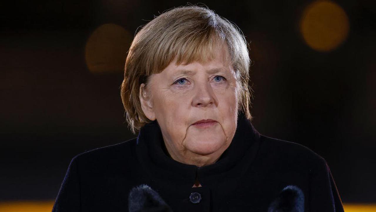Merkel ruft zum Kampf für Demokratie auf und wünscht Scholz «Alles Gute»