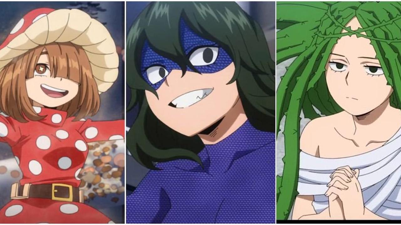 MHA: All Class 1-B Female Students, Ranked By The Uniqueness Of Their ...