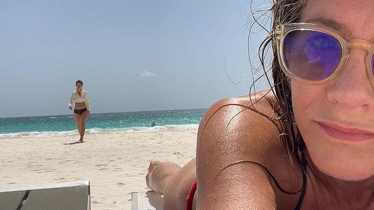 Jennifer Aniston, 53, proves she is still a knockout as she shares several flashback bikini photos from her latest beach vacation: 'Take us back'