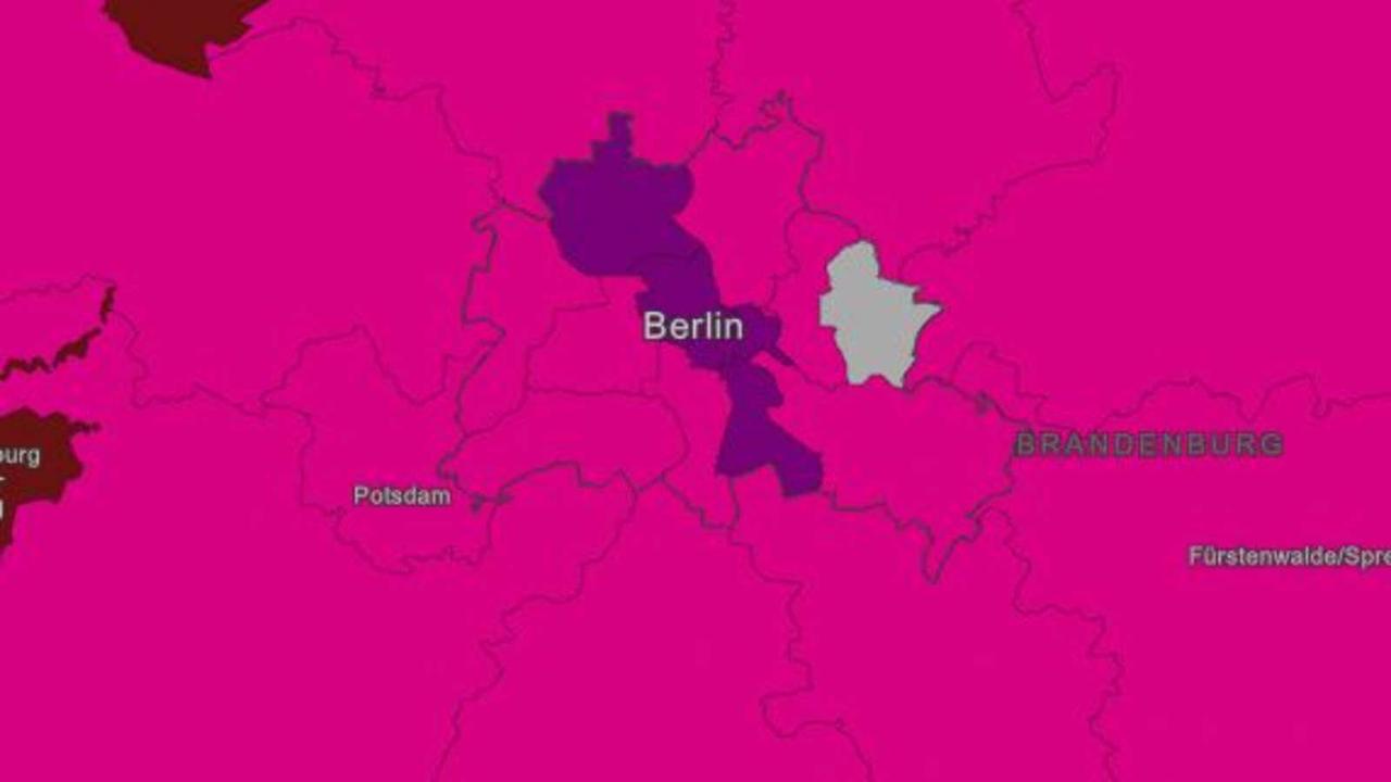 RKI-Karte zeigt: Berliner Bezirk mit Null-Inzidenz - Hintergründe scheinen nun bekannt