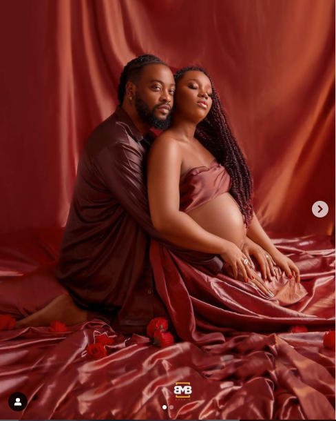 Bam Bam debuts baby bump in lovely maternity shoot after confirming she