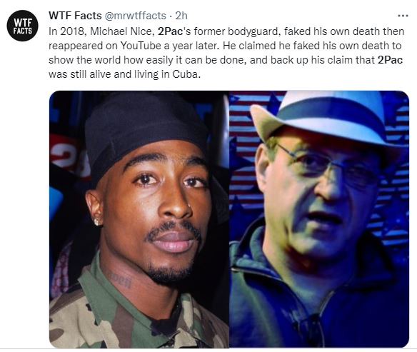 Quality photos of 2pac makes people believe he is still alive; is Tupac Dead or Alive?