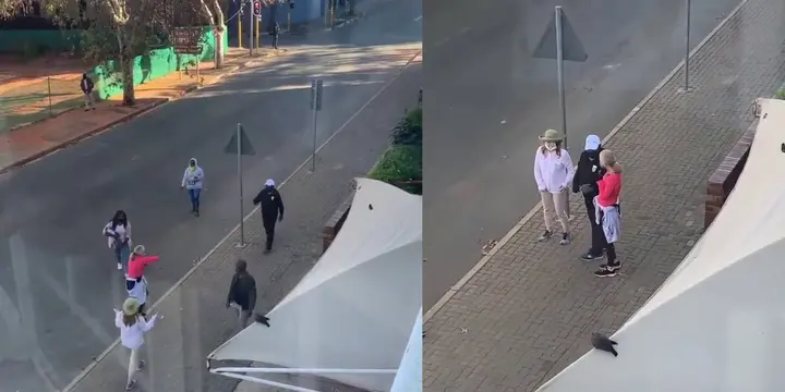 cyril ramaphosa spotted jogging in johannesburg
