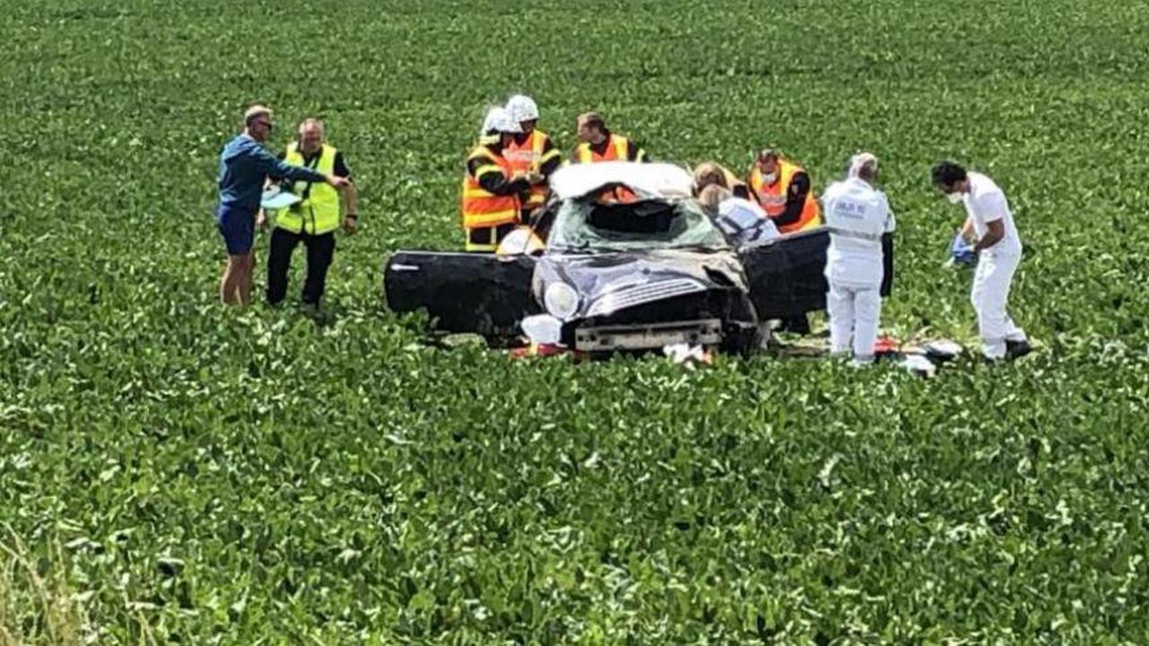 Péronne : un grave accident de la route, une femme héliportée, la D1017 vers Arras fermée