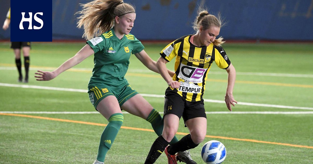 Football Hongan S Jasmin Leppioja Who Has Risen To The Top Of The Series Is Again A Nuisance For Pk 35 Opera News