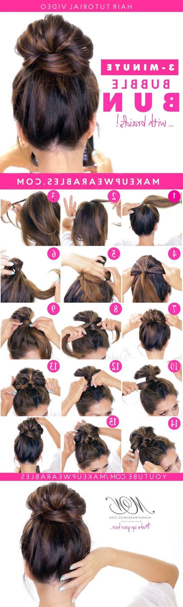 Inspirations Bubble Pony Updo Hairstyles Opera News