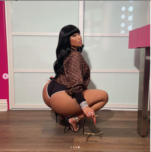 Nicki Minaj showcases her massive backside in new eye-popping photos