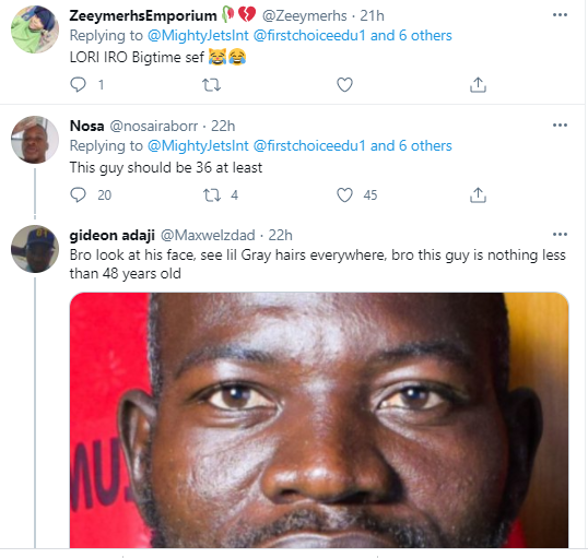The  rate at which you people lie, the devil will be jealous - Nigerians react as local club, Mighty Jets claim their goalkeeper was born in 1995 