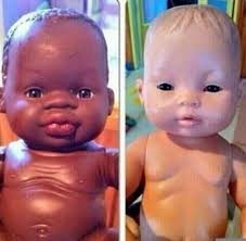 ugly black baby doll