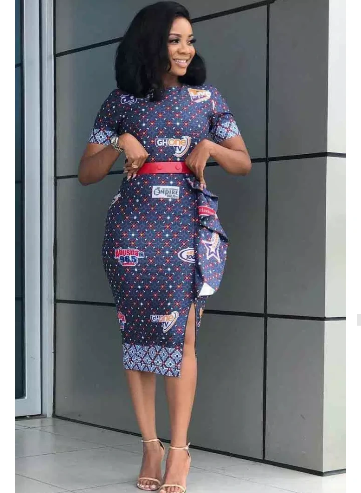 Trend Attires: Serwaa Amihere Love for ankara is Epic Check these Latest Styles Out