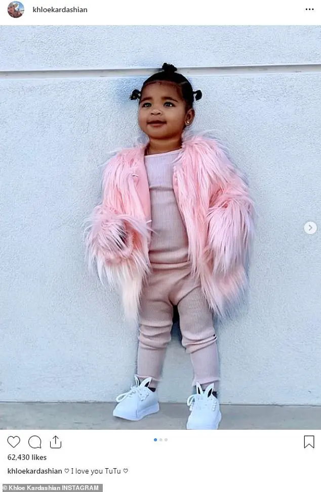 Mama's little girl! The youngest Kardashian sister also took time on Tuesday morning to share some sweet photos of her daughter, True, one