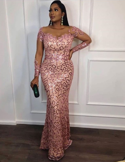 30 Trendy Lace Gown Owambe Styles - Glamtush