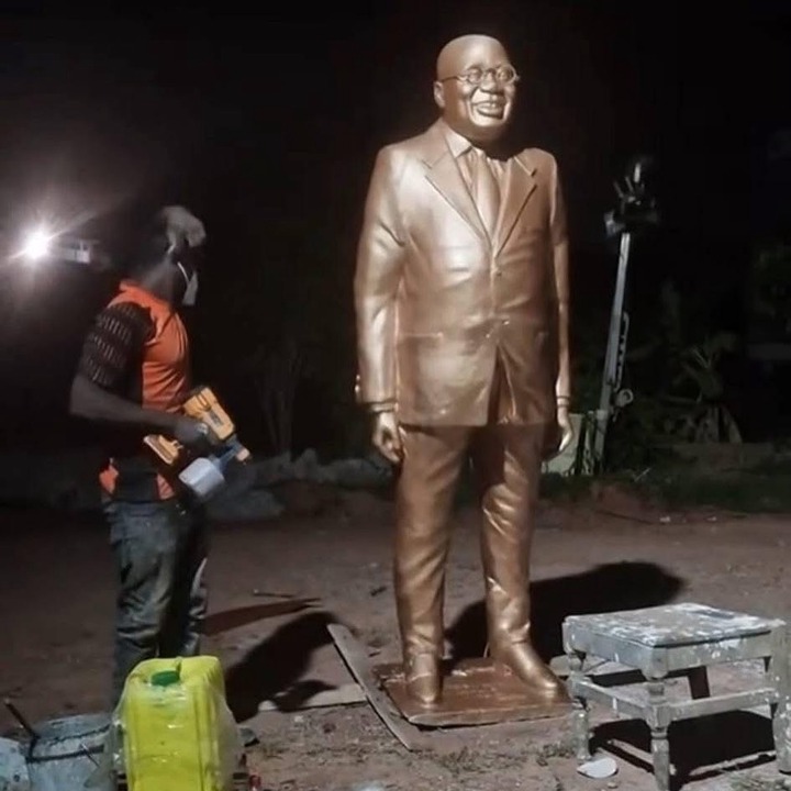  Statue of Former President Akufo-Addo