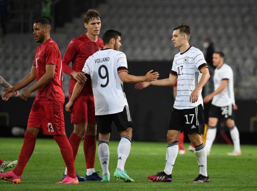 Laga uji coba Jerman vs Denmark