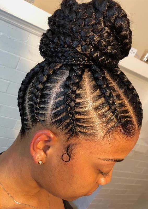 Latest hair style braids 