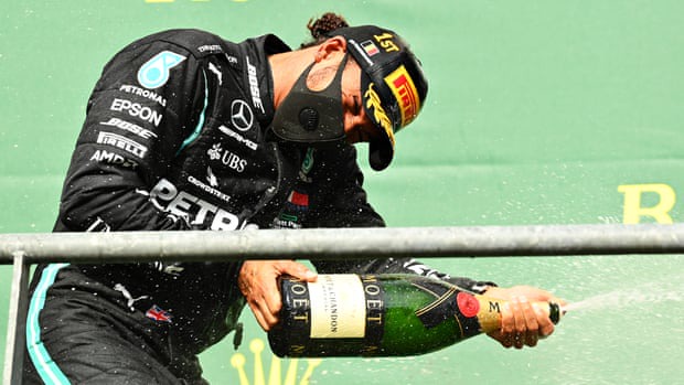 Lewis Hamilton wins Belgian Grand Prix 2020 to secure his 89th victory; pays tribute to Chadwick Boseman (photos)