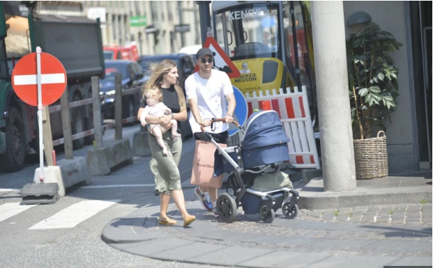 Christian Eriksen spotted out with his family after hospital release following cardiac arrest at EURO 2020 (photos)