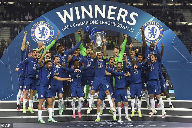 They Will Be Running Round Tottenham With The European Cup Chelsea Will Parade Champions League Trophy