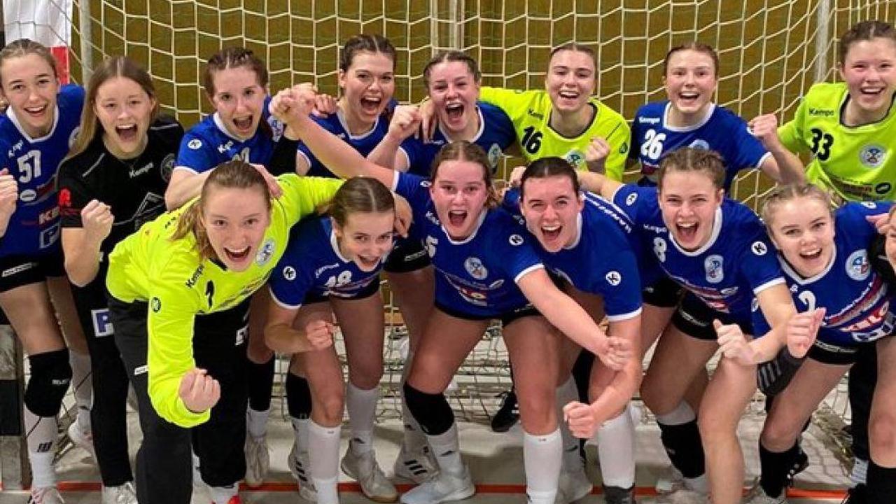 Jugendhandball: Mädchen des Handewitter SV träumen von der Bundesliga