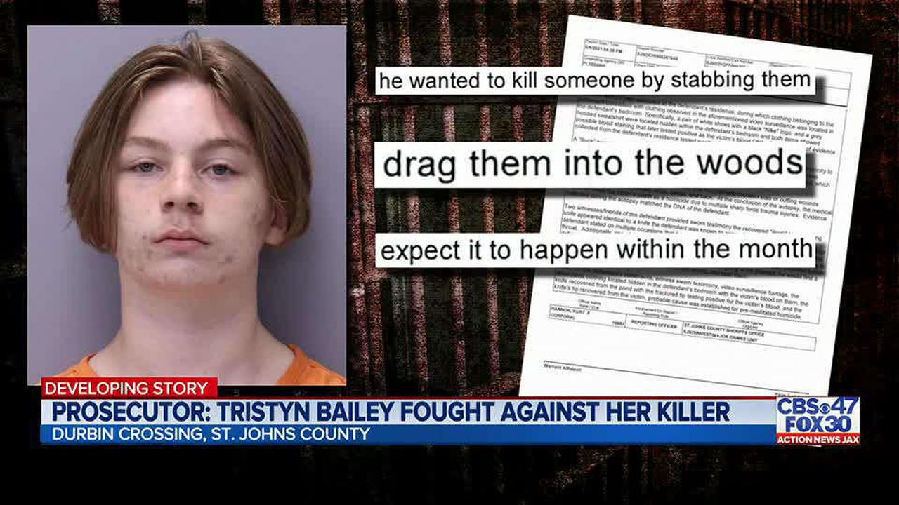 Tristyn Bailey Was Stabbed 114 Times Teen Suspect Aiden Fucci Charged As An Adult With First Degree Murder Bond Denied Opera News