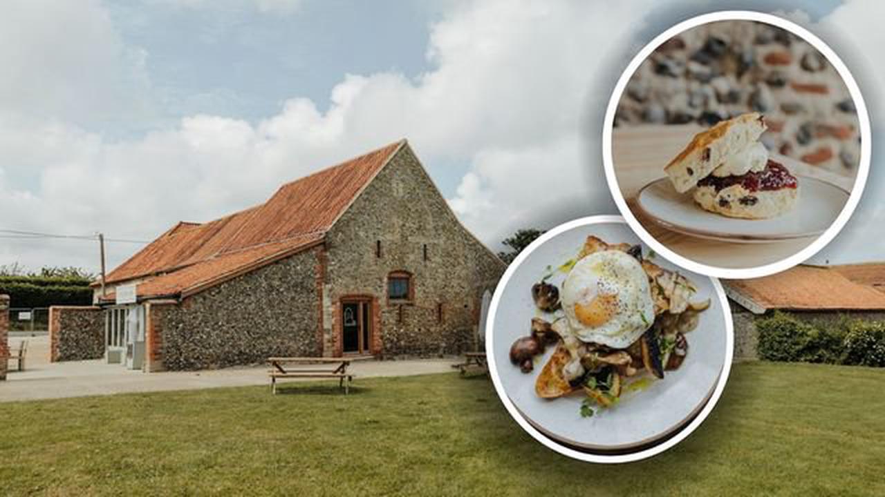 Café serving produce fresh from its farm opens in north Norfolk