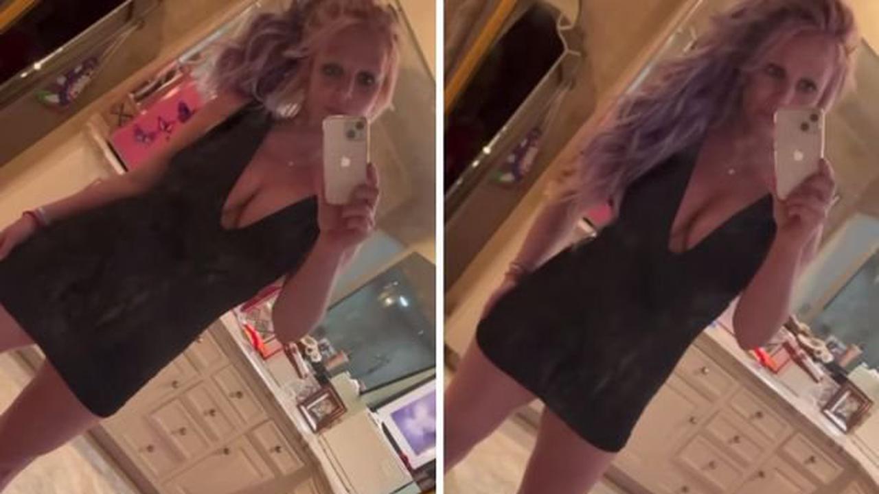 Britney Spears flaunts new purple hair – but admits she’s ‘not sure’ about transformation