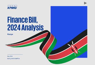 Kenya Finance Bill, 2024 Analysis - KPMG East Africa